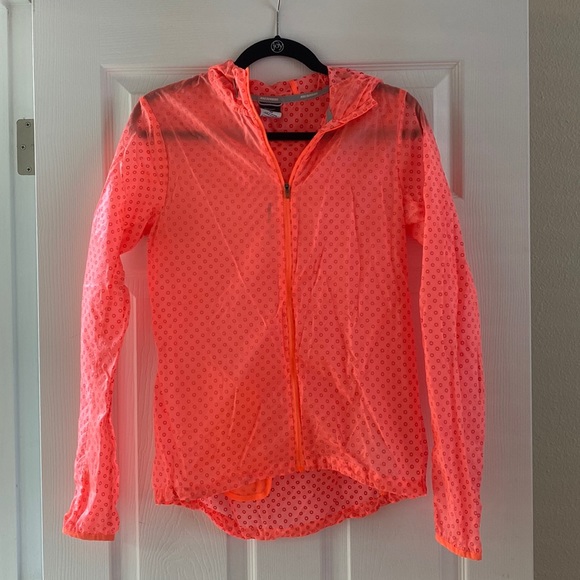 Nike Lightweight Running Jacket. Size Small. Great condition. Coral. - Picture 1 of 1